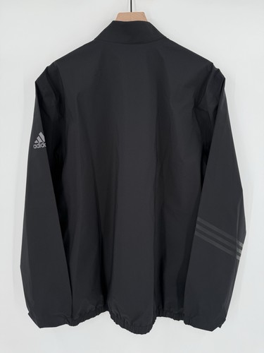 NUEVA Chaqueta de Lluvia Adidas Golf Core Provisional Negra Cremallera Completa Rendimiento Para Hombre’s L - Imagen 2 de 10
