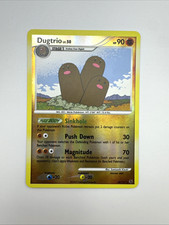 Dugtrio LV. 50 Reverse Holo Rare 24/127 Platinum Pokemon Card NM