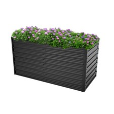 Metall Hochbeet Pflanzkasten Pflanzbeet Gemüsebeet Blumenbeet Blumenkaste