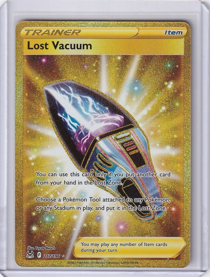 Lost Vacuum (Secret) 217/196 Swsh11: Lost Origin Holo - Pokemon TCG - NM