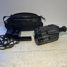 Sony Video Hi8 Handycam 8x Hi-Fi Stereo Camcorder, AF Precision CCD Vtg, Bag