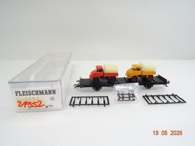 Fleischmann H0 523601 mit Unimog in OVP KS93
