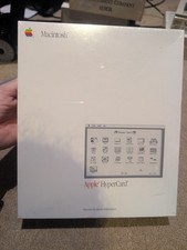 Vintage Macintosh - HyperCard and HyperCard User's Guide Bundle 