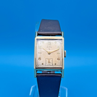 1948 Vintage Elgin DeLuxe USA 17 Jewel  23mm x 27mm Manual Wind Watch (6438)