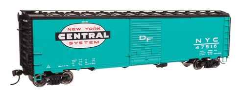 Walthers ~ Escala HO ~ 50' AAR vagón de una sola puerta ~ New York Central NYC #47516 | Condition: New
