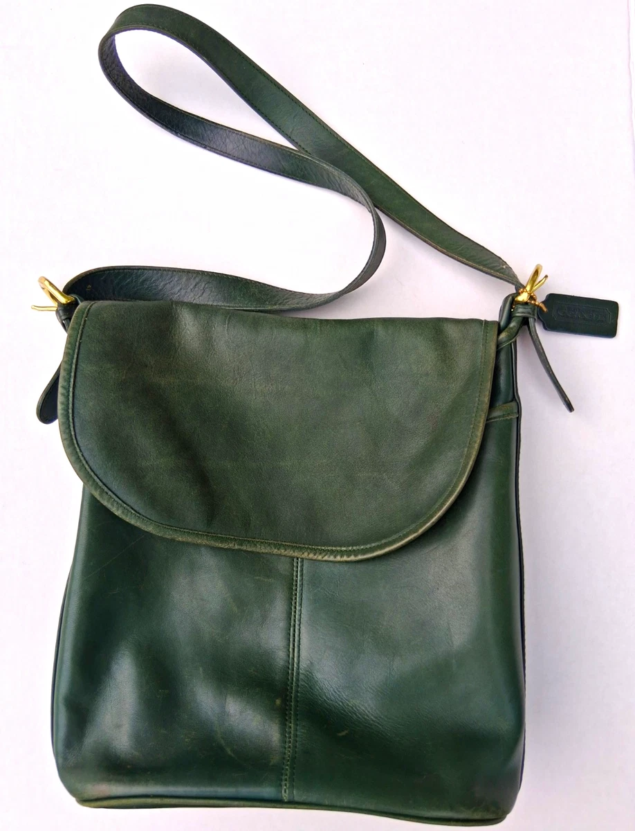 バッグ Vintage Coach shoulder bag leather green Coach Shoulder Bag Green Bags & Handbags for Women for sale - eBay