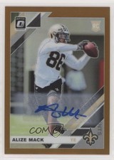 2019 Panini Donruss Optic Rookies Bronze Prizm Auto Alize Mack #139 Auto fm0