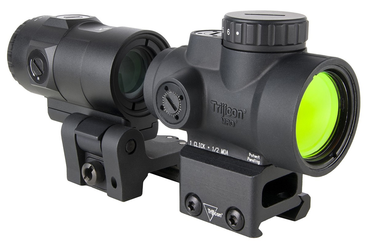Trijicon MRO-C-2200368 MRO SD Patrol 1x25 Red Dot Sight w/ 3x
