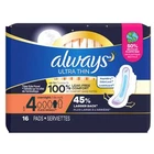 6x Always Ultra Thin Overnight Pads Wings Hygiene Personal Care Bulk Lot Size 4