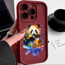 Panda Case For Honor X5C/X6B/X6C/X7/X8/200Smart/400Lite ShockProof Phone Cover