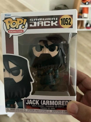 Funko Pop! Vinyl Samurai Jack 1052 Jack (Armored) Animation Figure, Multicolor