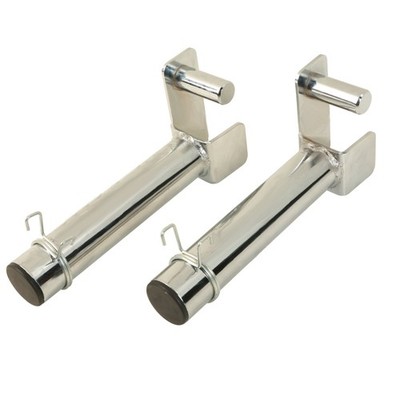 Fitness Reality Extended 9'' Olympic Weight Plate Holder for 2''x2'' Tube Power ...