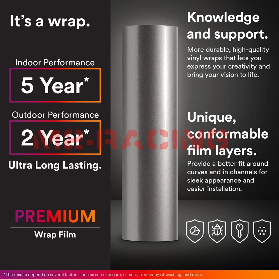 Brillante Metálico Brillante Caramelo Calcomanía Coche Vinilo Envoltura Película Adhesiva Hoja Brillo Hágalo Usted Mismo Foto 2 de 4