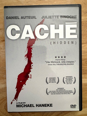 Cache (Hidden) DVD, 2006, Region 1, Caché