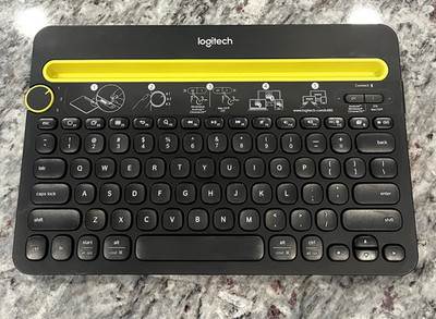 Logitech K480 Wireless Multi-Device Keyboard, Bluetooth, Black 920-006342