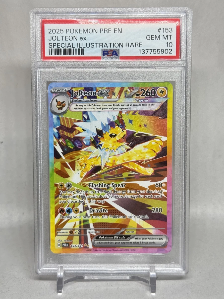Jolteon Pokémon TCG Professional Sports Authenticator (PSA) Grade