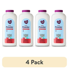 4 pack Parent's Choice Pure Cornstarch Baby Powder, Aloe Vera and Vitamin E