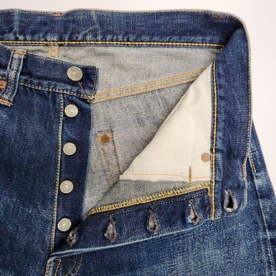WAREHOUSE 1001XX Early Buffalo Patch Selvedge Jeans W30 Japan