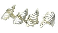 All'Ingrosso Lotto Di 4 da Donna Vintage Anelli Argento Sterling Moda Size 9.75