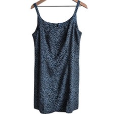 Vintage 90’s Floral Print Mini Dress With built in shorts Size 14 Women's Plus