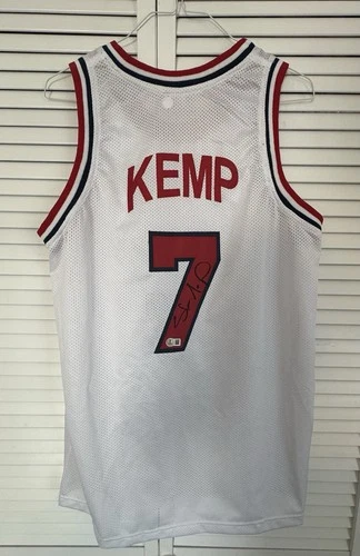 Shawn Kemp Signed USA Basketball Jersey #7 Beckett COA