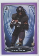 2014 Bowman Rookies Retail Purple Foil Jason Verrett #4 0g5