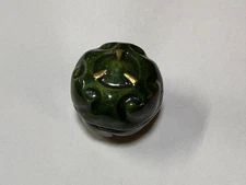 Pottery Incense Container Case Dragon Claw 2 inch Japanese Ceremony Kogo Box