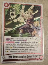 2026-09-08 · $15 · Dragon Ball Fusion World ST01-017 Fate Transcending Generations Alt Ar
