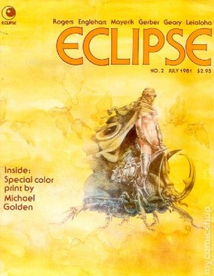 Eclipse Magazine #2 FN 1981 Stock Image