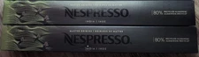 Lot of 2: Nespresso Original Line, 10 Capsules Ea India Master Origin BB 01/2026