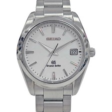 Grand Seiko SBGX059 36mm White Dial Quartz 9F62 Men's Watch Steel