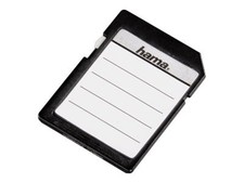 Hama "SD/MMC" Memory Card Labels White 18pcs Black/White 00095916