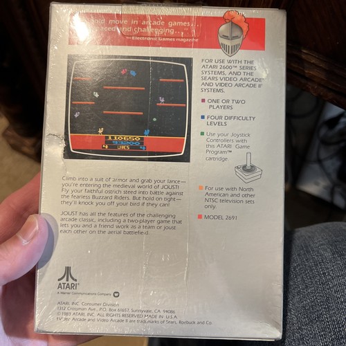 Joust - Atari 2600 - Brand New - (NTSC- America) read note - Picture 5 of 6