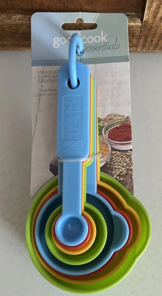 JUEGO DE TAZAS Y CUCHARAS MEDIDORAS GOODCOOK ESSENTIALS Foto 2 de 4