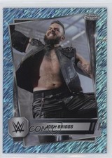 2025 Topps Chrome WWE Aqua Shimmer Refractor 160/199 Josh Briggs #96 1g2u