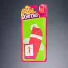 VINTAGE 1978 MATTEL BARBIE RED + WHITE POLKA DOT DRESS #1465 NEW IN PACKAGE