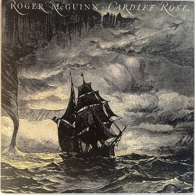 Roger McGuinn Cardiff Rose 1976 EX PC34154 Mick Ronson Vinyl LP