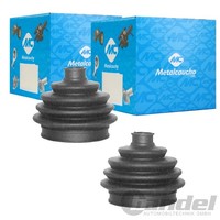 2X Metalcaucho Achsmanschetten Satz Radseitig Passend FüR Alfa Alfasud Arna Audi