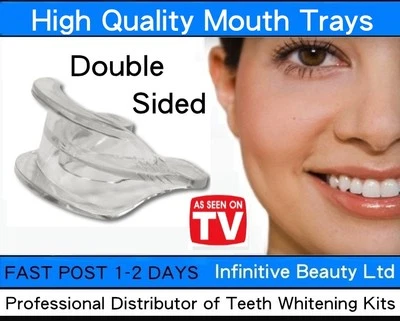 New Teeth Whitening Mouth Tray Bleach Bleaching Tooth Grinding Thermo Gum Shield