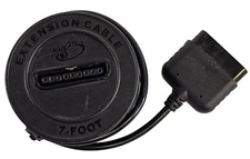 MadCatz 7-Foot Controller Extension Cable Cord For PlayStation 2 PS2 Black