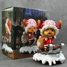 One Piece Sleigh Tony Tony Chopper Xmas Reindeer Chinese Ver. Figure Statue Gift
