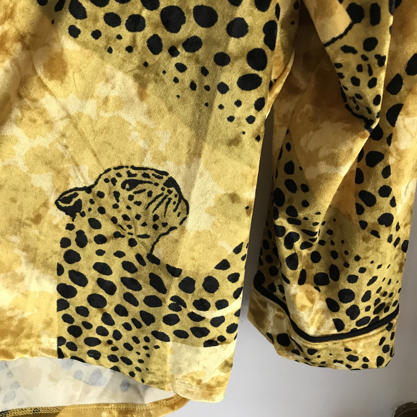 Sofia Intimates Pajama Set Leopard Print Top 3X a… - image 3