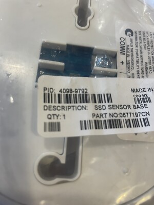 Simplex 4098-9792 Smoke Sensor Base - White lot of 6