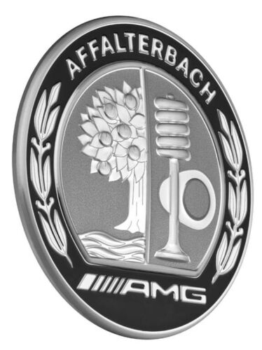 4x Cubierta de buje de rueda original Mercedes-Benz AMG con escudo, Set A0004003100 - Imagen 3 de 3