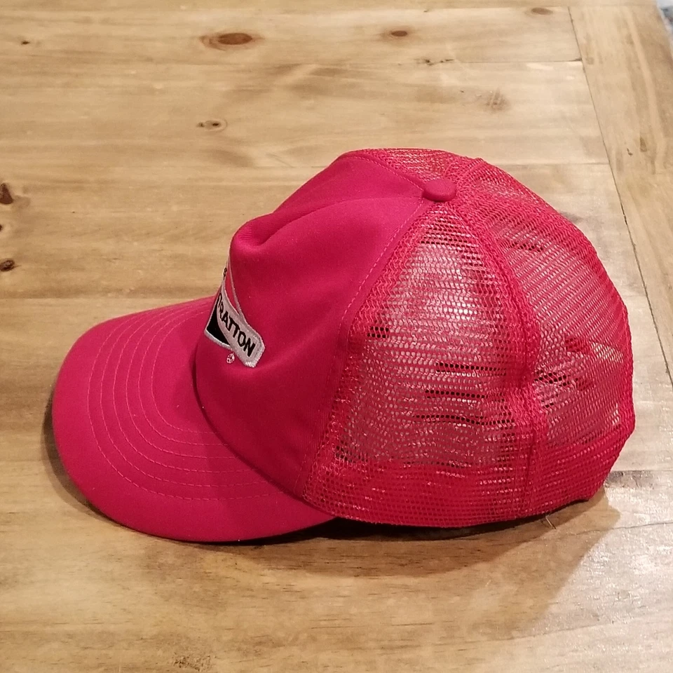 Gorra de Colección Briggs & Stratton Snap Back Roja Hecha en EE. UU. Motor Malla Talla Única Foto 2 de 4