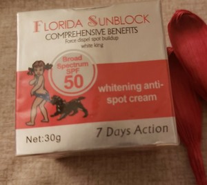 florida sunblock face cream