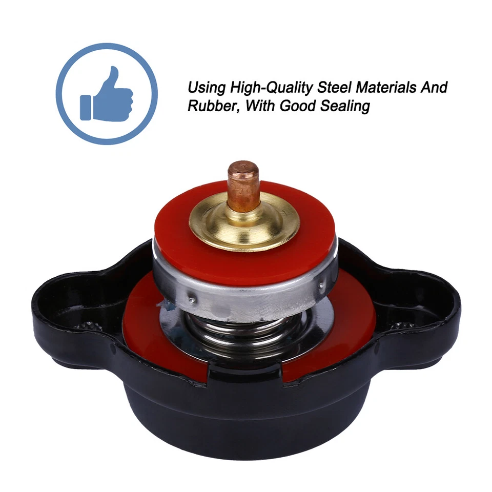 Tampa do radiador alta pressão ajuste para Honda Kawasaki Suzuki Yamaha motocicleta ATV - Imagem 4 de 4