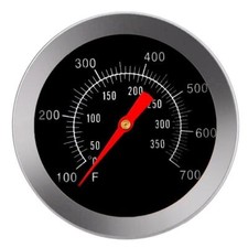 2 Stück Grillthermometer – Edelstahl, 52 Mm Zifferblatt, Für Grills, Smoker & Öfen, Temperaturbereich Bis 287,8°C