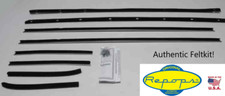 70 71 Thunderbird 2 Door Hardtop Door Window Felt Fuzzies Rubber Seal 8 Pc Kit