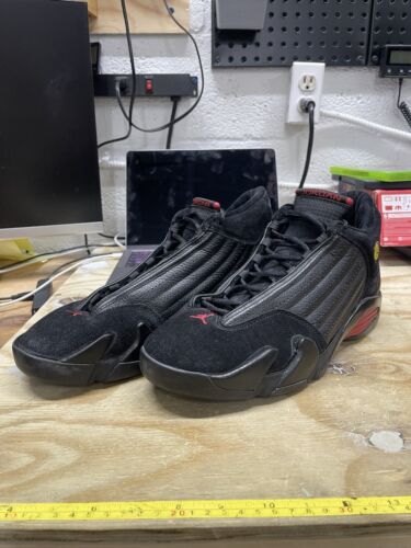 Nike Air Jordan 14 Retro 2005 Last Shot Basketball Shoes Size 13 RARE! READ - Picture 3 of 15